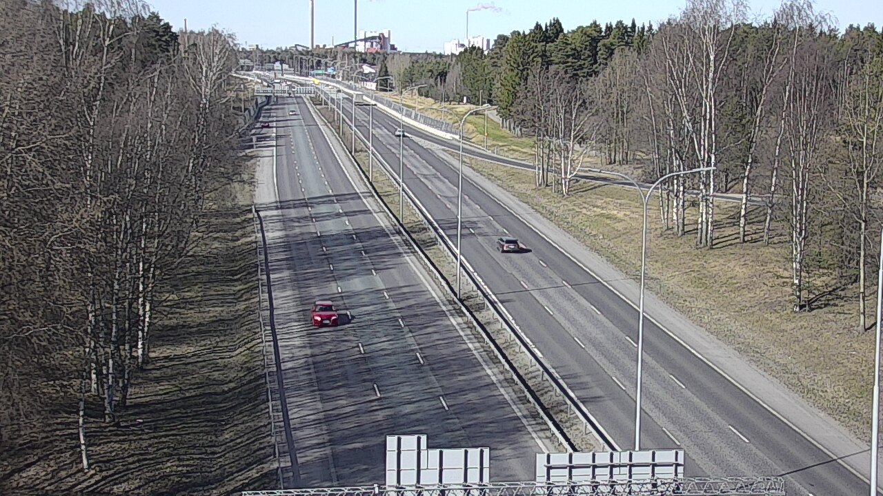 Kelikamerat Kuva Tie 4 Oulu, Kontinkangas, Oulu, Pohjois-Pohjanmaa