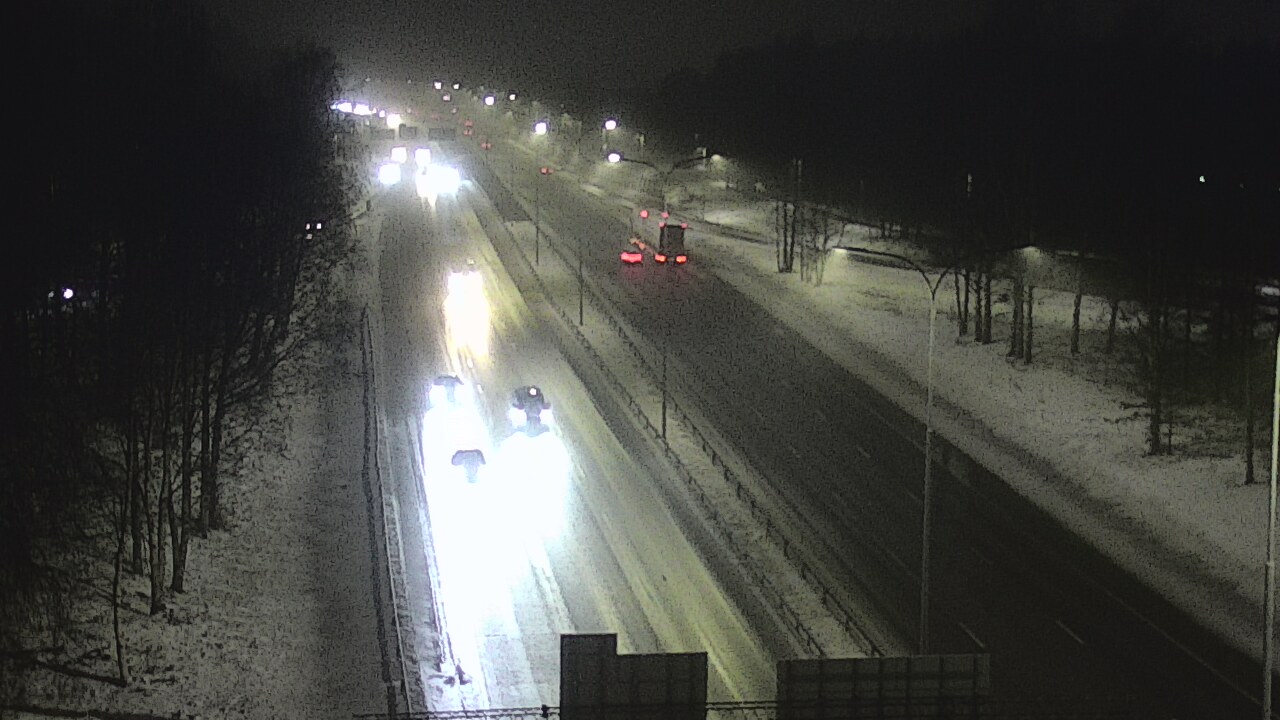 Weather Camera Image Road 4 Oulu, Kontinkangas, Oulu, Pohjois-Pohjanmaa