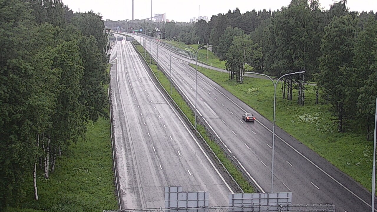 Kelikamerat Kuva Tie 4 Oulu, Kontinkangas, Oulu, Pohjois-Pohjanmaa