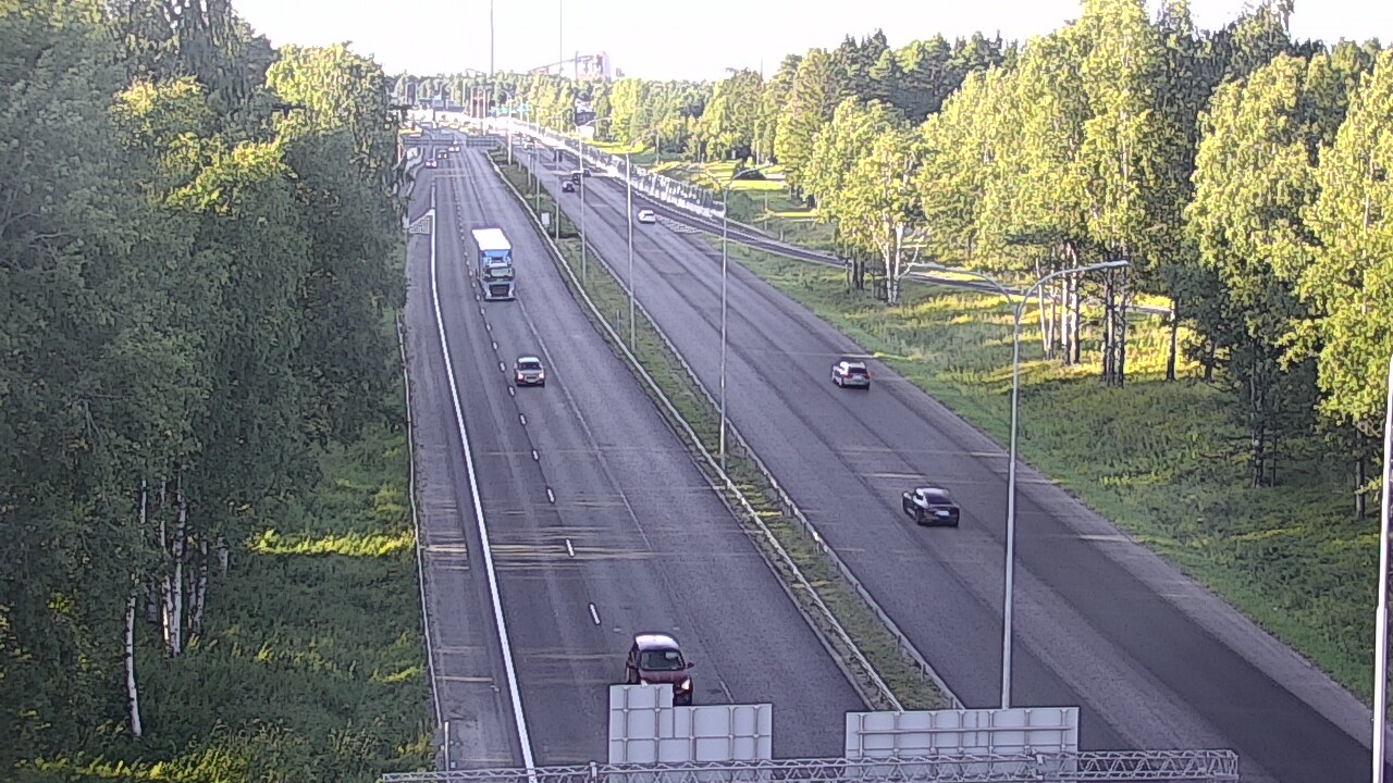 Kelikamerat Kuva Tie 4 Oulu, Kontinkangas, Oulu, Pohjois-Pohjanmaa