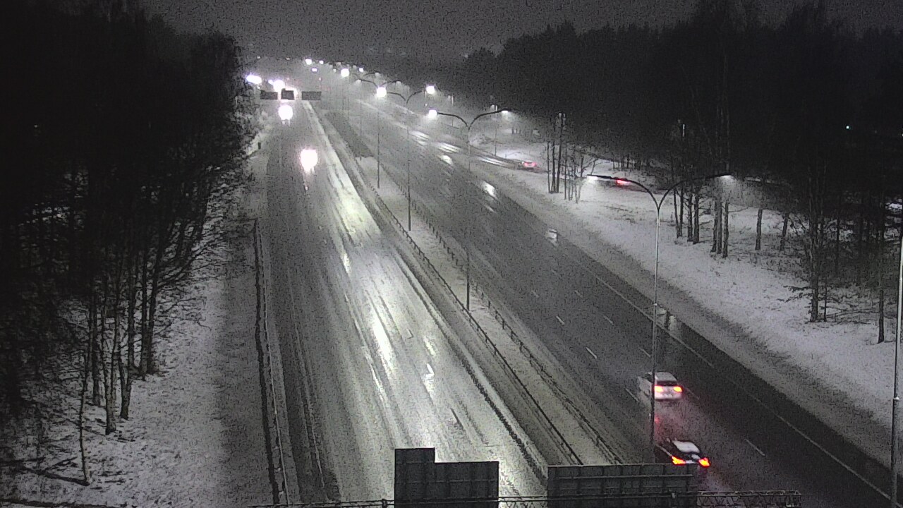 Weather Camera Image Road 4 Oulu, Kontinkangas, Oulu, Pohjois-Pohjanmaa