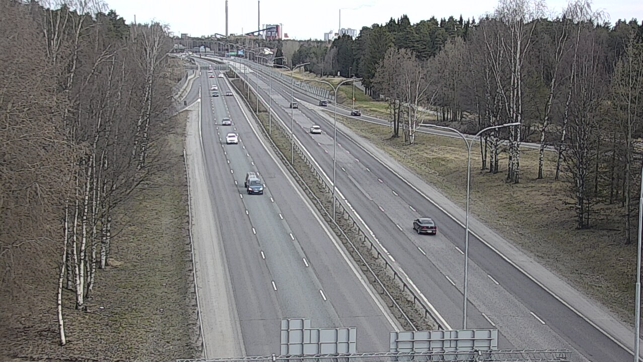 Kelikamerat Kuva Tie 4 Oulu, Kontinkangas, Oulu, Pohjois-Pohjanmaa