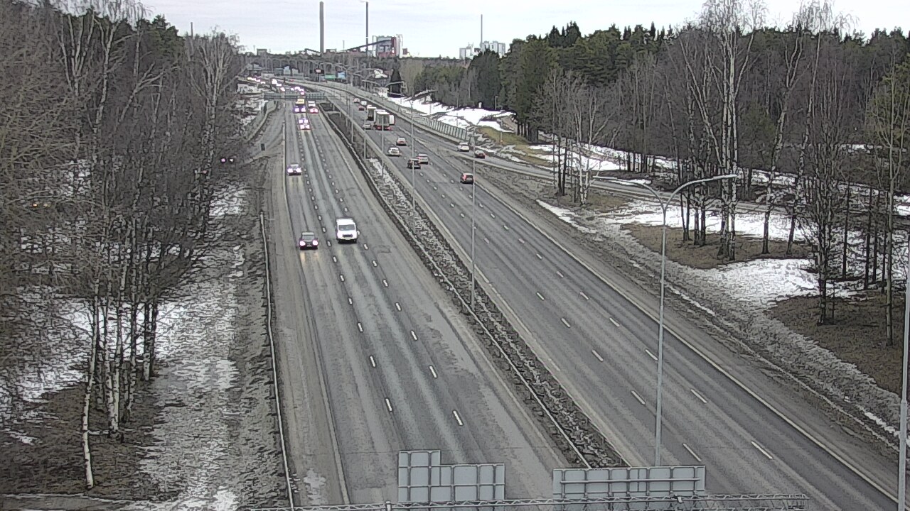 Kelikamerat Kuva Tie 4 Oulu, Kontinkangas, Oulu, Pohjois-Pohjanmaa