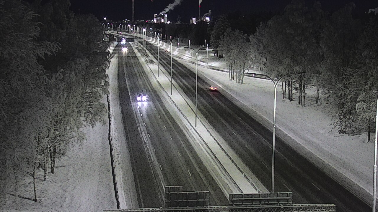 Kelikamerat Kuva Tie 4 Oulu, Kontinkangas, Oulu, Pohjois-Pohjanmaa