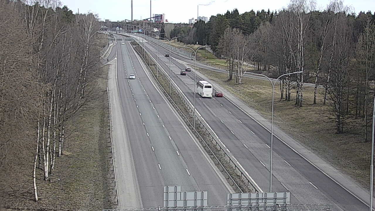 Kelikamerat Kuva Tie 4 Oulu, Kontinkangas, Oulu, Pohjois-Pohjanmaa