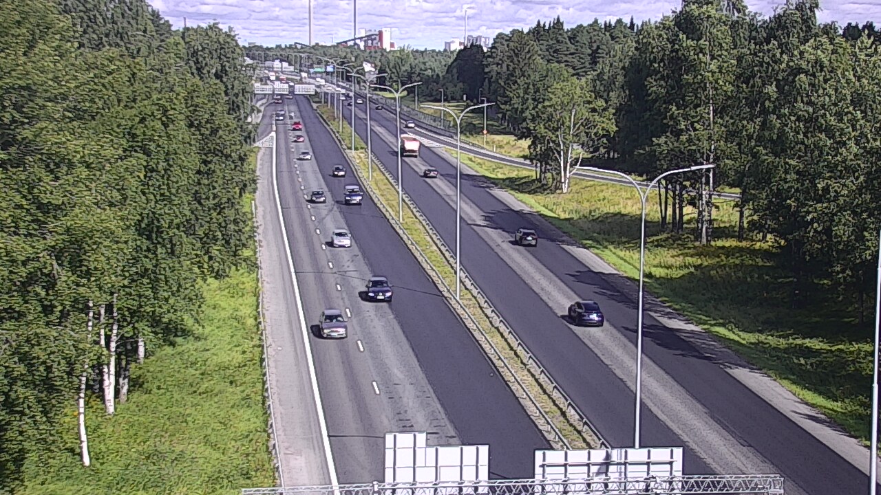 Kelikamerat Kuva Tie 4 Oulu, Kontinkangas, Oulu, Pohjois-Pohjanmaa