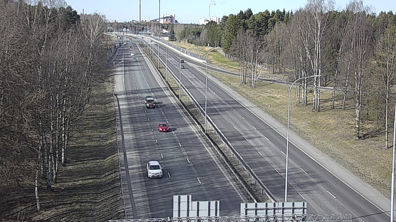 Kelikamerat Kuva Tie 4 Oulu, Kontinkangas, Oulu, Pohjois-Pohjanmaa