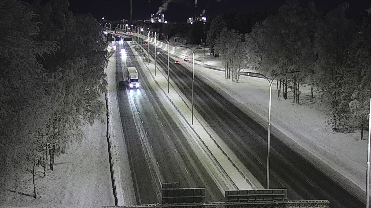 Kelikamerat Kuva Tie 4 Oulu, Kontinkangas, Oulu, Pohjois-Pohjanmaa