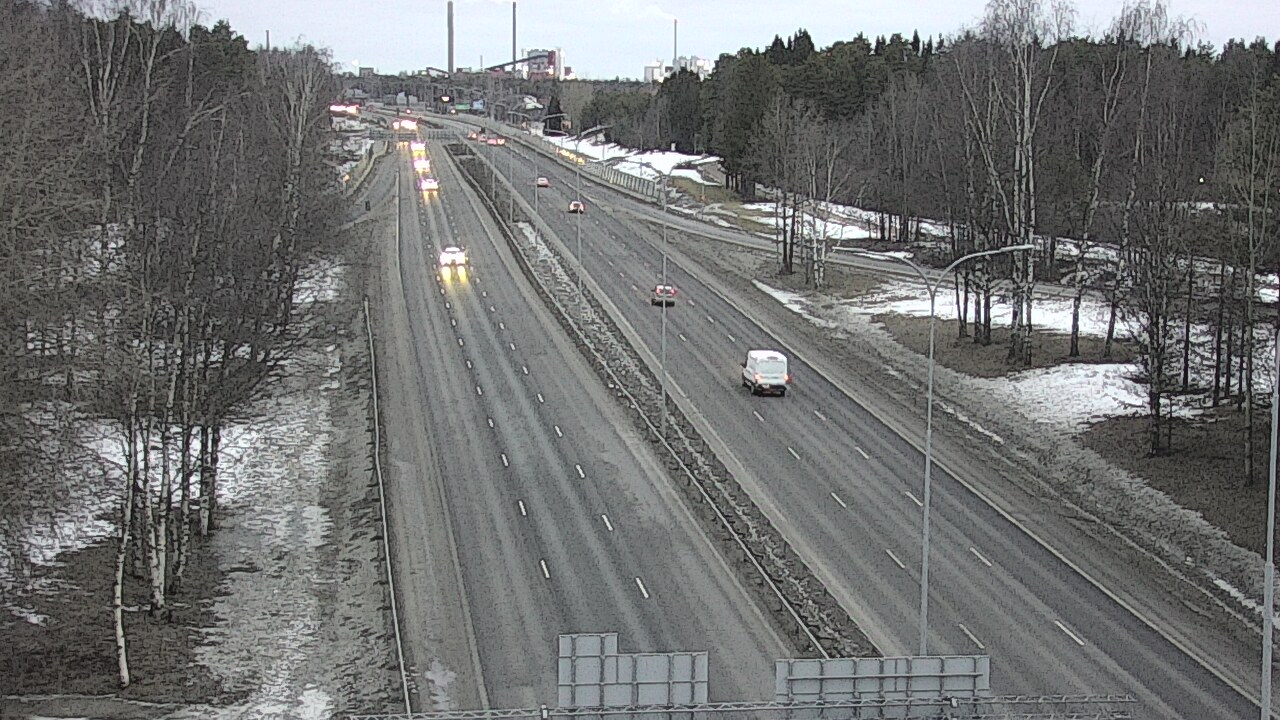 Kelikamerat Kuva Tie 4 Oulu, Kontinkangas, Oulu, Pohjois-Pohjanmaa