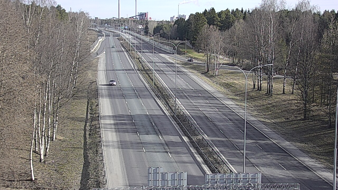 Kelikamerat Kuva Tie 4 Oulu, Kontinkangas, Oulu, Pohjois-Pohjanmaa