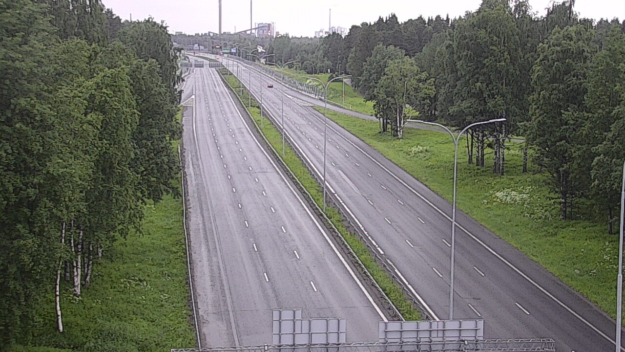 Kelikamerat Kuva Tie 4 Oulu, Kontinkangas, Oulu, Pohjois-Pohjanmaa