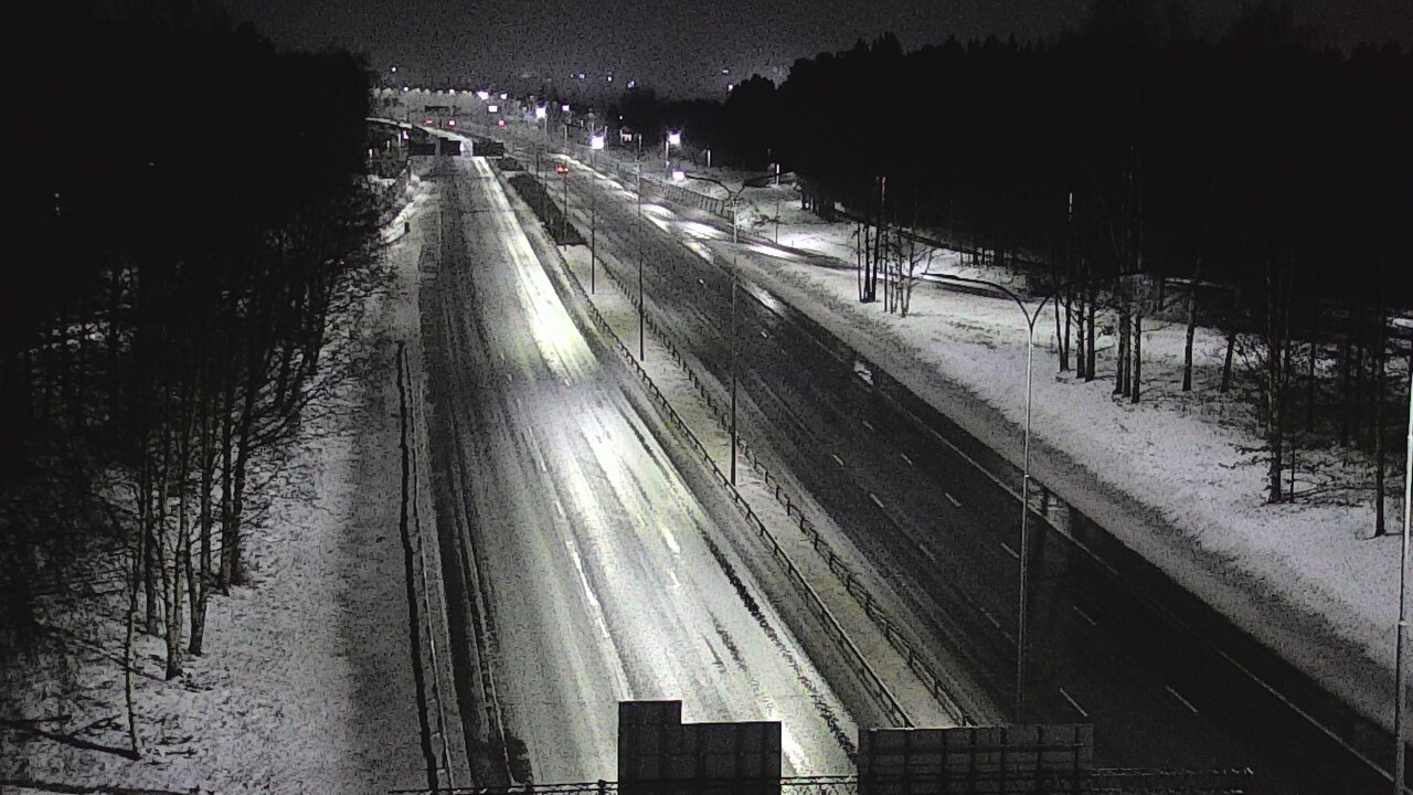 Weather Camera Image Road 4 Oulu, Kontinkangas, Oulu, Pohjois-Pohjanmaa