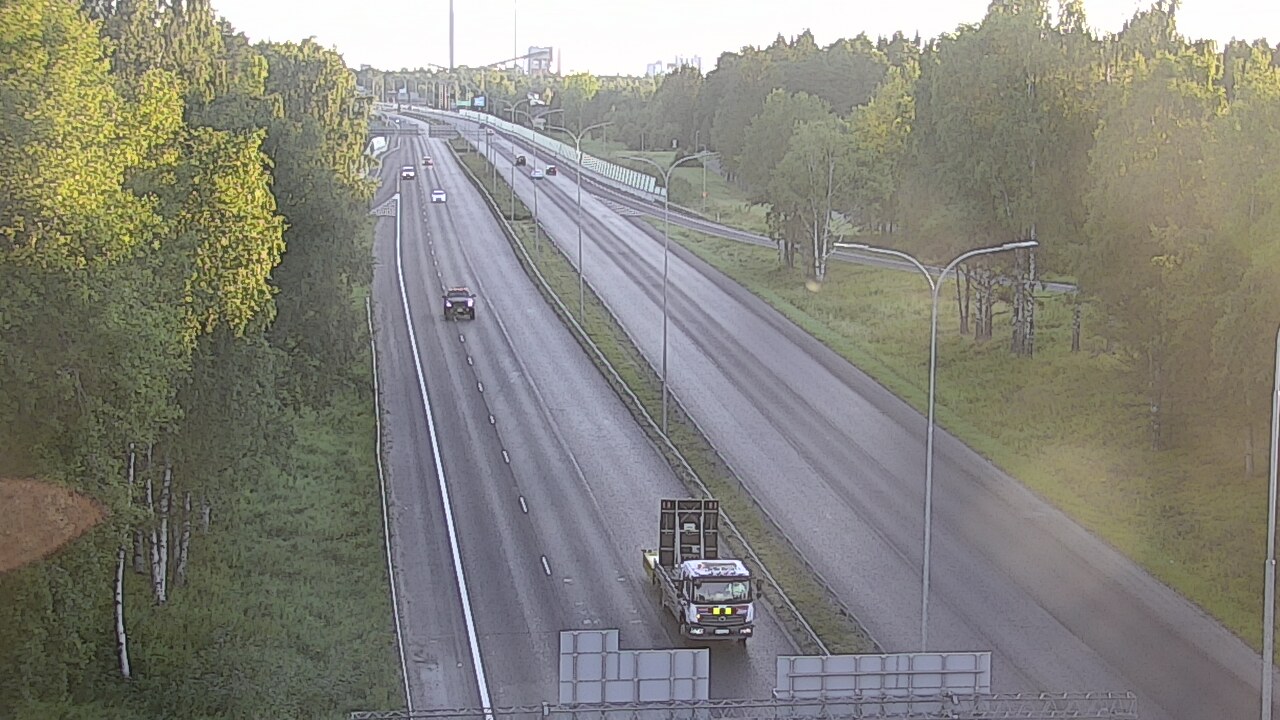 Kelikamerat Kuva Tie 4 Oulu, Kontinkangas, Oulu, Pohjois-Pohjanmaa