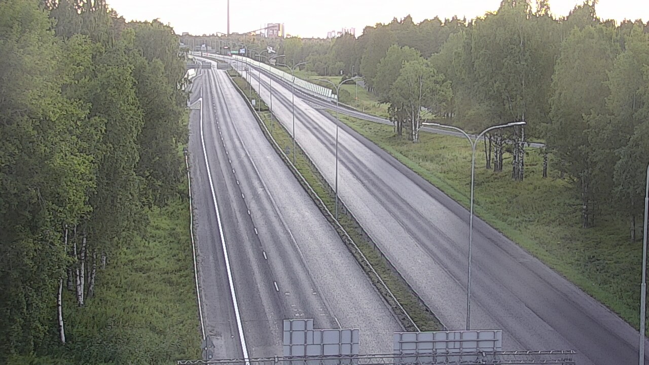 Kelikamerat Kuva Tie 4 Oulu, Kontinkangas, Oulu, Pohjois-Pohjanmaa