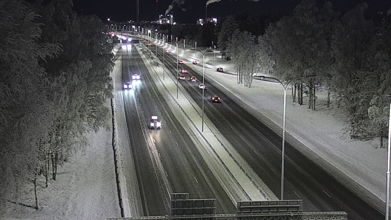 Kelikamerat Kuva Tie 4 Oulu, Kontinkangas, Oulu, Pohjois-Pohjanmaa