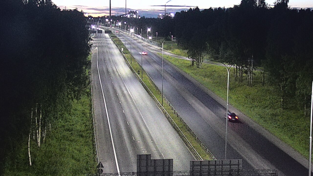 Kelikamerat Kuva Tie 4 Oulu, Kontinkangas, Oulu, Pohjois-Pohjanmaa