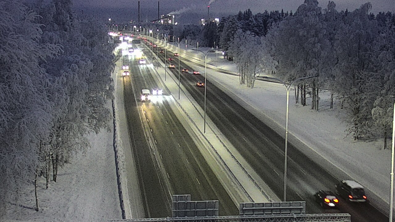 Kelikamerat Kuva Tie 4 Oulu, Kontinkangas, Oulu, Pohjois-Pohjanmaa