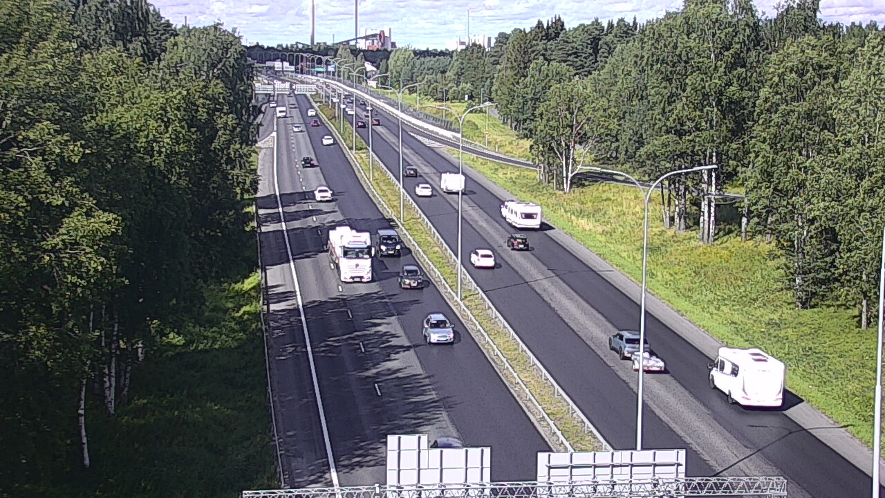 Kelikamerat Kuva Tie 4 Oulu, Kontinkangas, Oulu, Pohjois-Pohjanmaa
