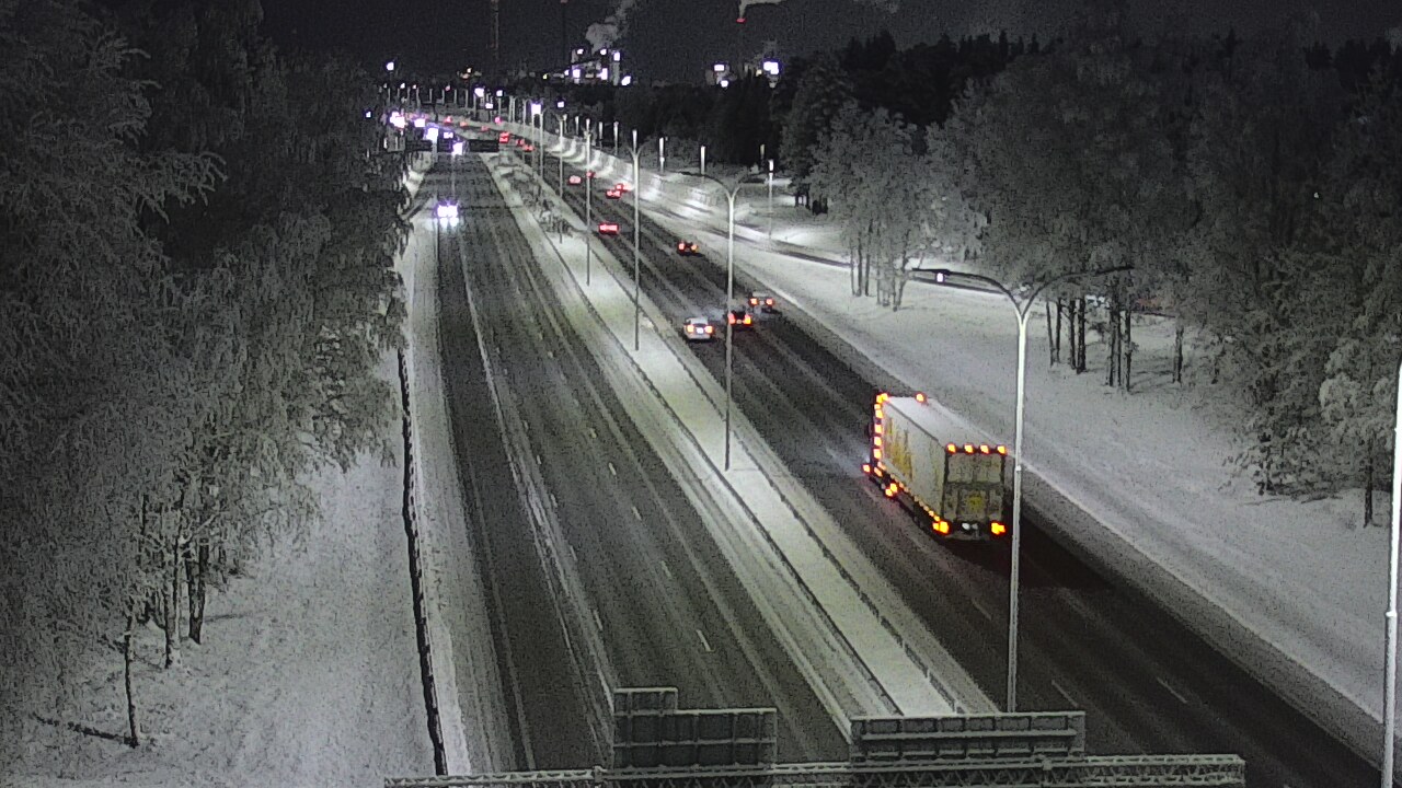 Kelikamerat Kuva Tie 4 Oulu, Kontinkangas, Oulu, Pohjois-Pohjanmaa