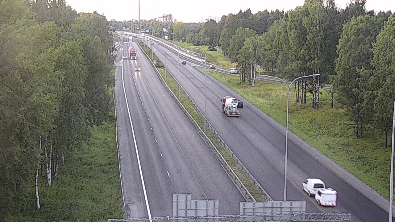 Kelikamerat Kuva Tie 4 Oulu, Kontinkangas, Oulu, Pohjois-Pohjanmaa