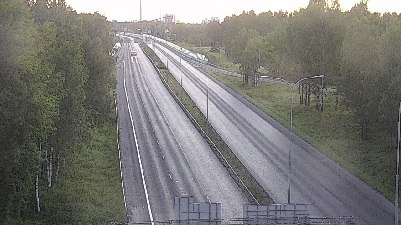 Kelikamerat Kuva Tie 4 Oulu, Kontinkangas, Oulu, Pohjois-Pohjanmaa