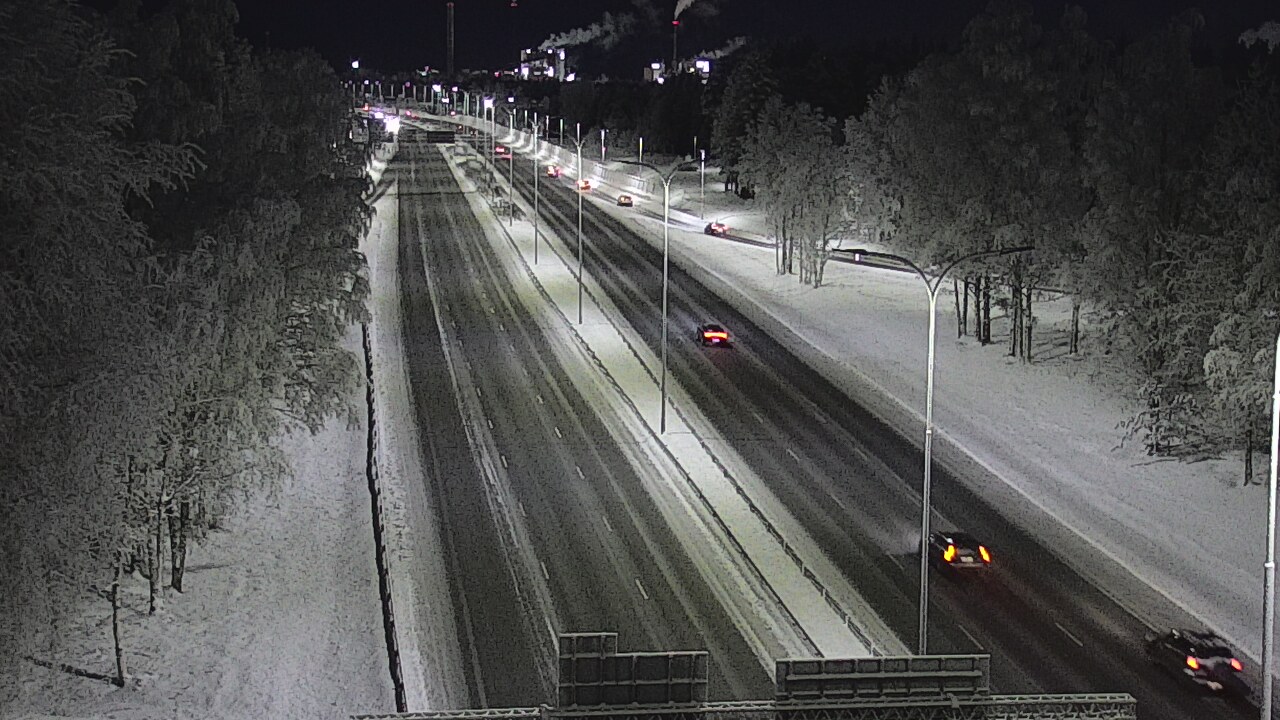 Kelikamerat Kuva Tie 4 Oulu, Kontinkangas, Oulu, Pohjois-Pohjanmaa