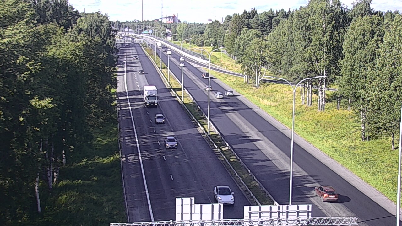 Kelikamerat Kuva Tie 4 Oulu, Kontinkangas, Oulu, Pohjois-Pohjanmaa