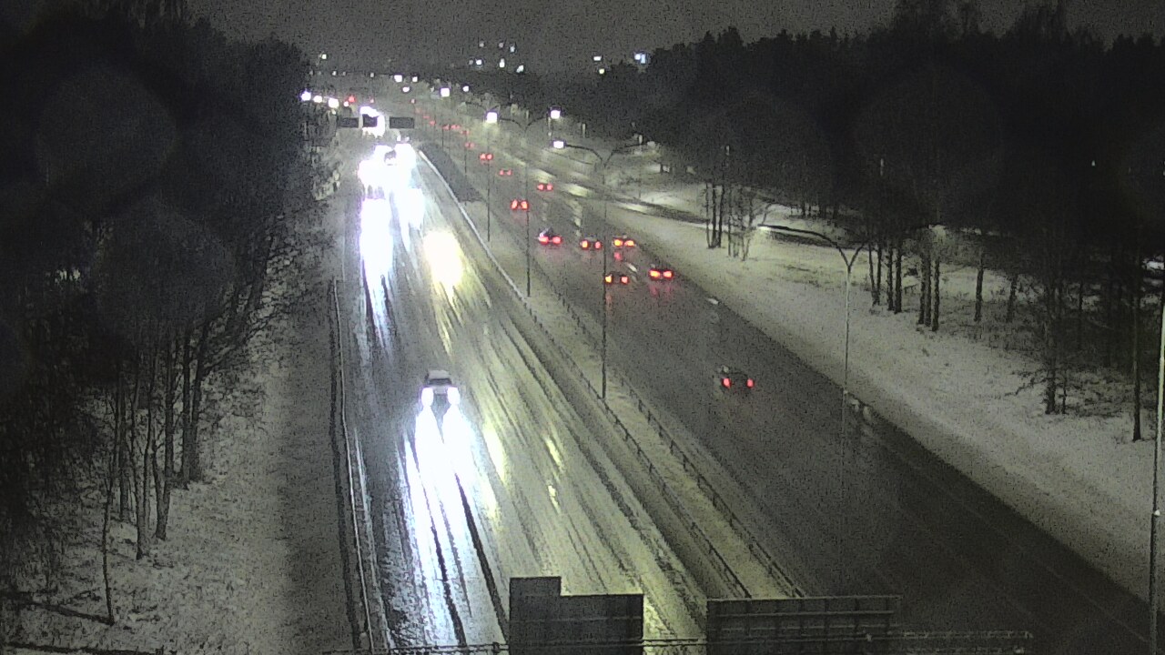 Weather Camera Image Road 4 Oulu, Kontinkangas, Oulu, Pohjois-Pohjanmaa