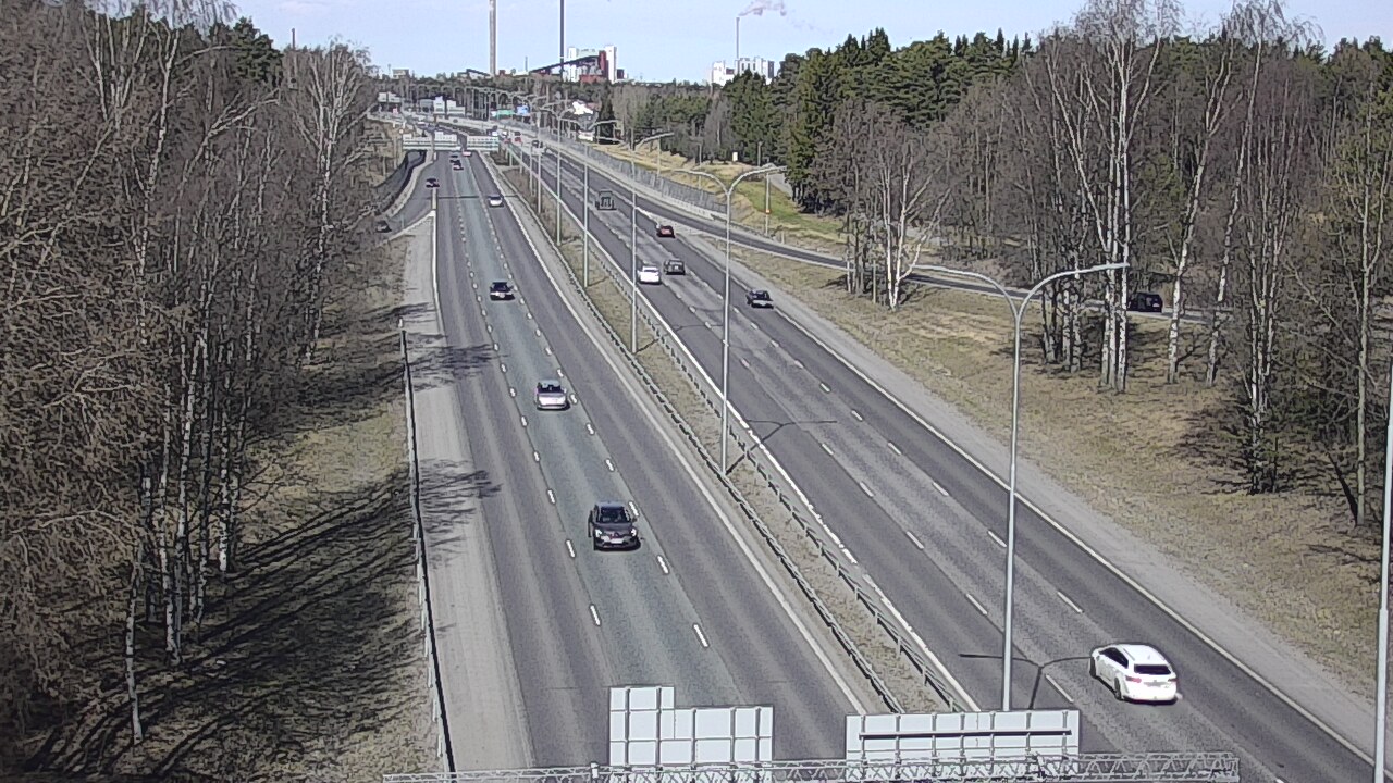 Kelikamerat Kuva Tie 4 Oulu, Kontinkangas, Oulu, Pohjois-Pohjanmaa