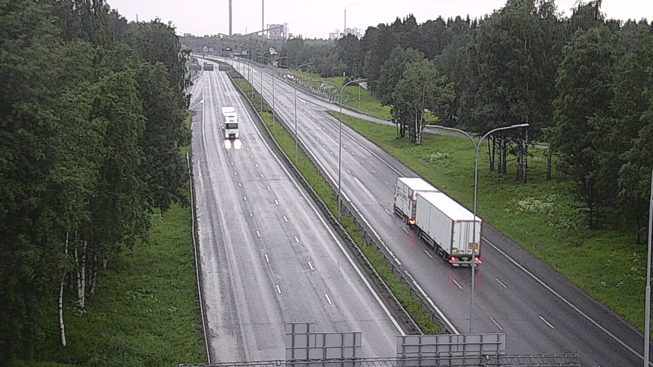 Kelikamerat Kuva Tie 4 Oulu, Kontinkangas, Oulu, Pohjois-Pohjanmaa