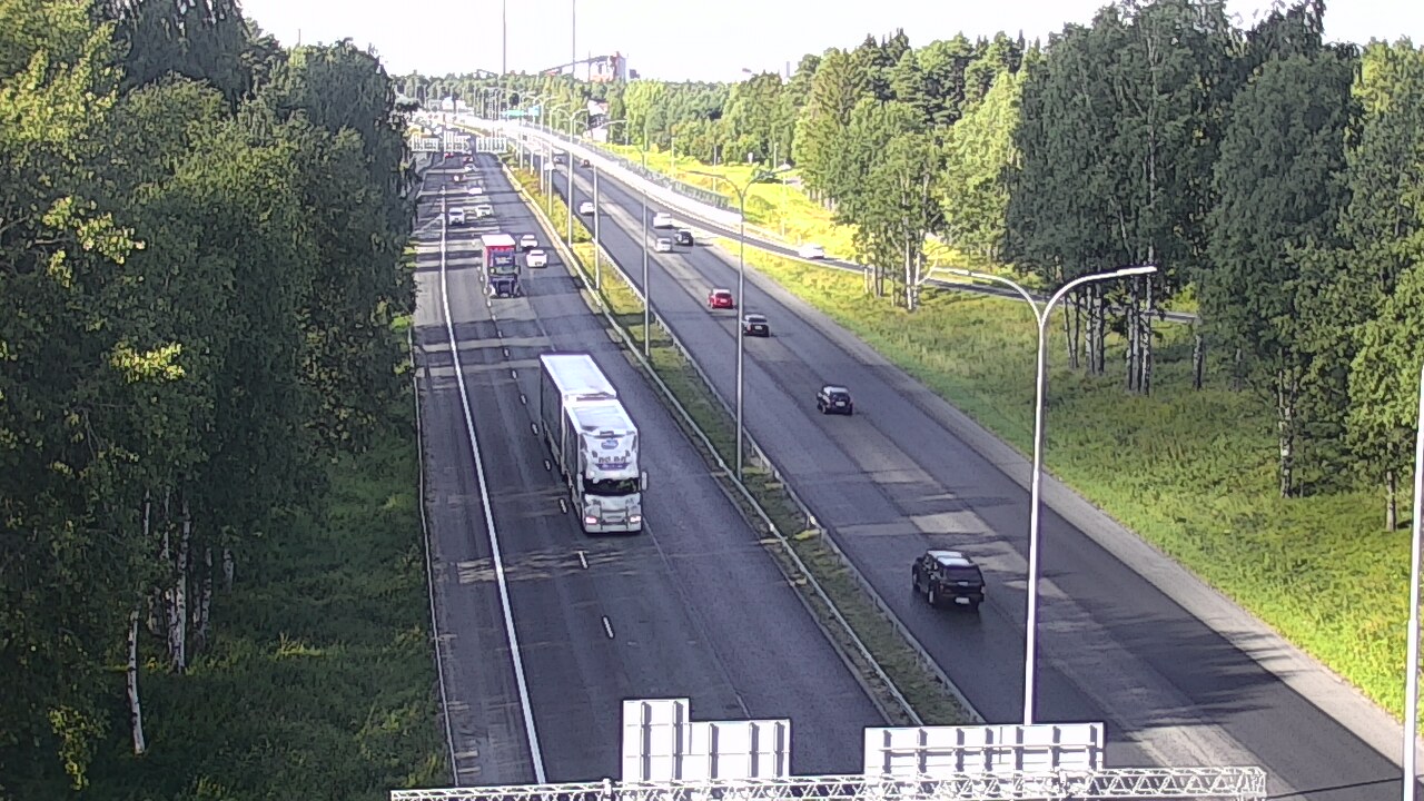 Kelikamerat Kuva Tie 4 Oulu, Kontinkangas, Oulu, Pohjois-Pohjanmaa