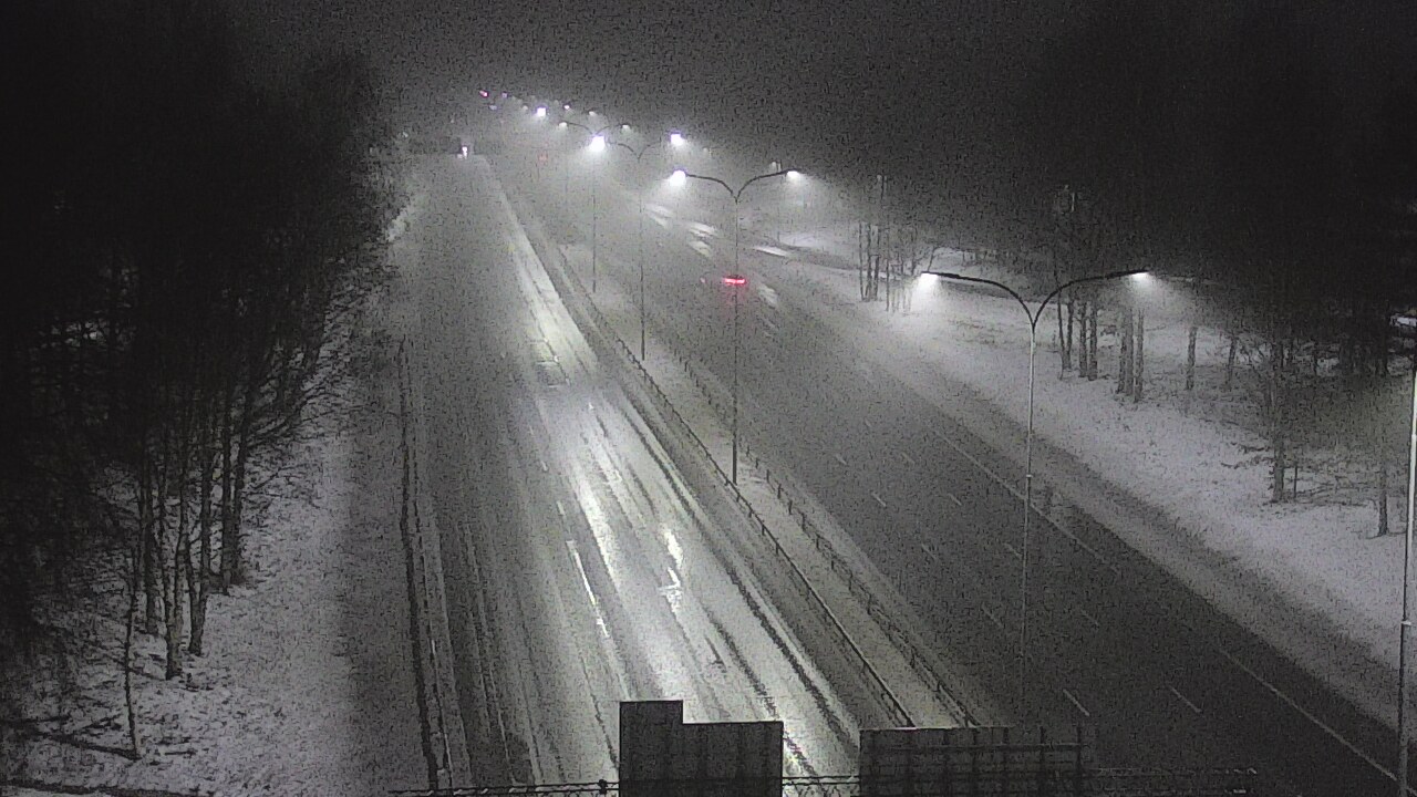 Weather Camera Image Road 4 Oulu, Kontinkangas, Oulu, Pohjois-Pohjanmaa