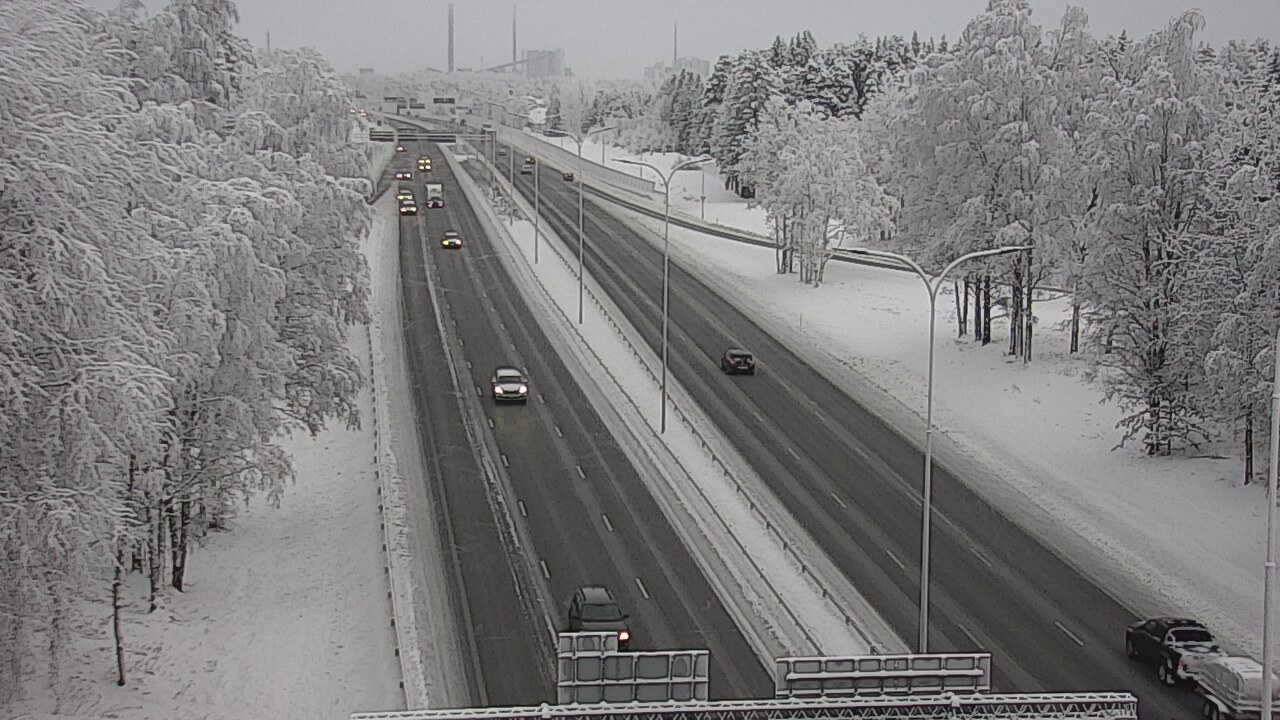 Kelikamerat Kuva Tie 4 Oulu, Kontinkangas, Oulu, Pohjois-Pohjanmaa