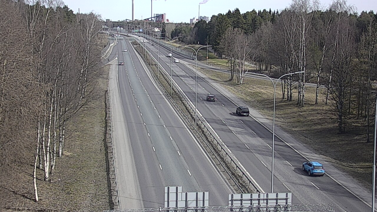 Kelikamerat Kuva Tie 4 Oulu, Kontinkangas, Oulu, Pohjois-Pohjanmaa