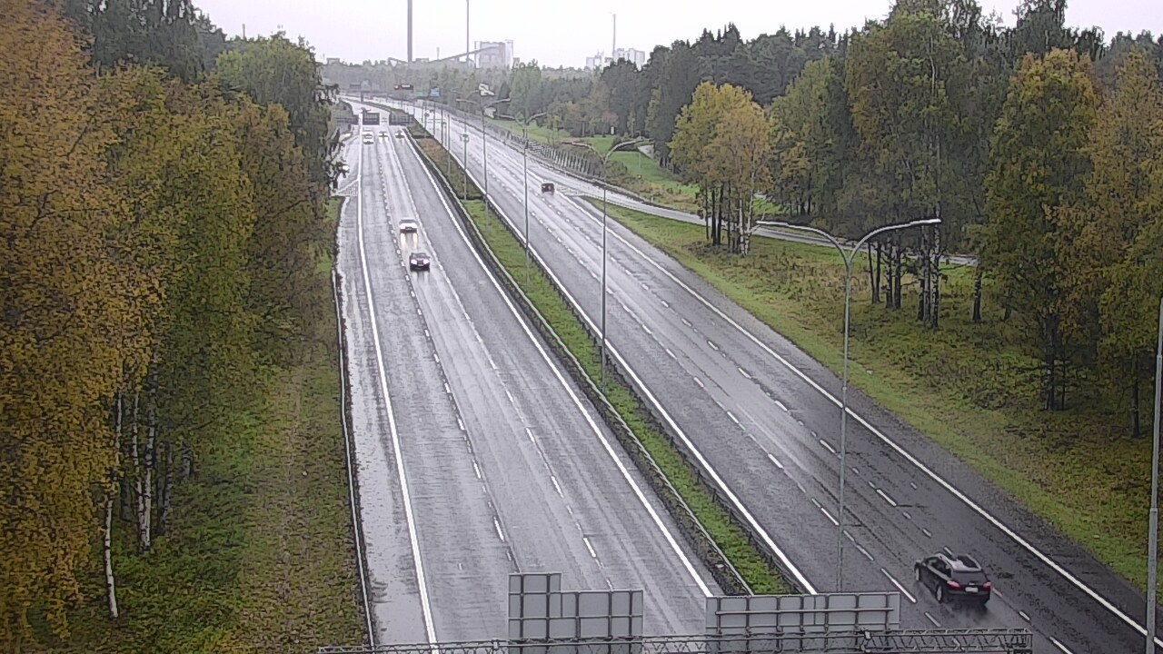 Weather Camera Image Road 4 Oulu, Kontinkangas, Oulu, Pohjois-Pohjanmaa