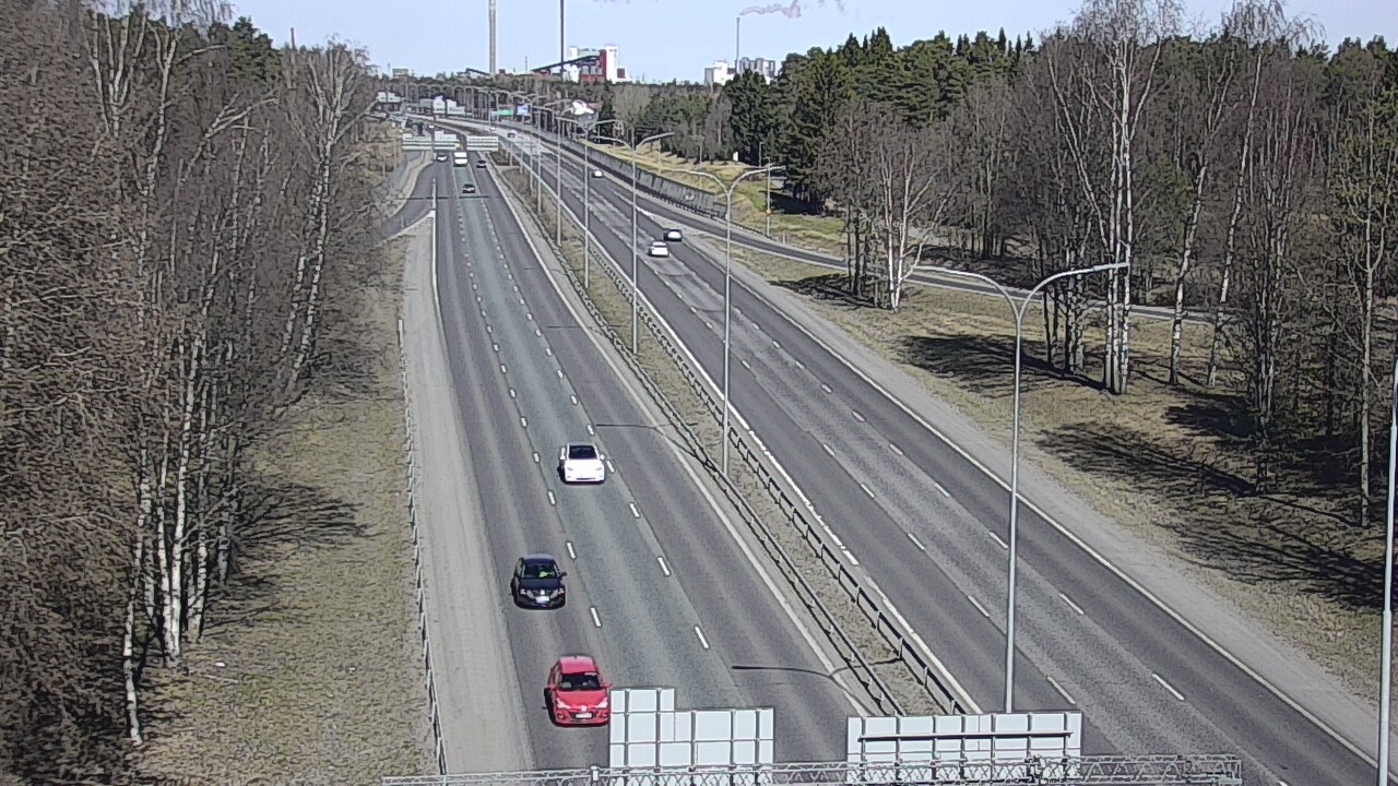 Kelikamerat Kuva Tie 4 Oulu, Kontinkangas, Oulu, Pohjois-Pohjanmaa