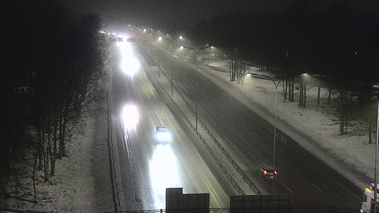 Weather Camera Image Road 4 Oulu, Kontinkangas, Oulu, Pohjois-Pohjanmaa