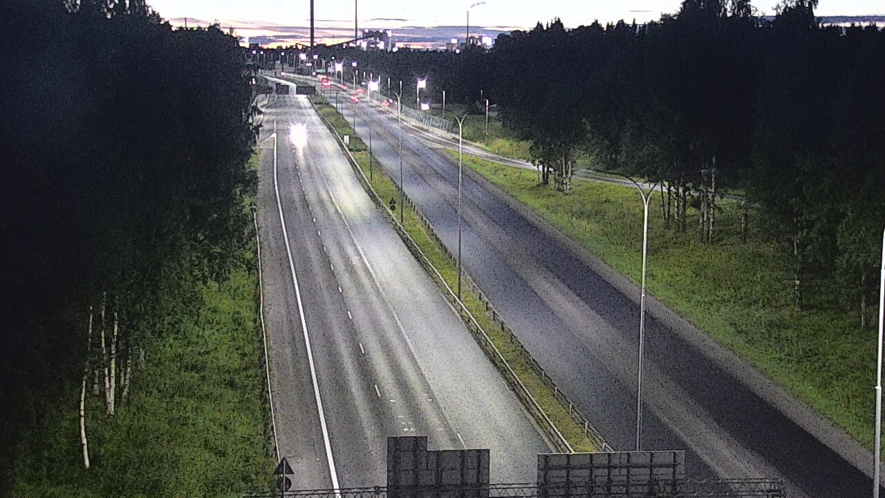 Kelikamerat Kuva Tie 4 Oulu, Kontinkangas, Oulu, Pohjois-Pohjanmaa