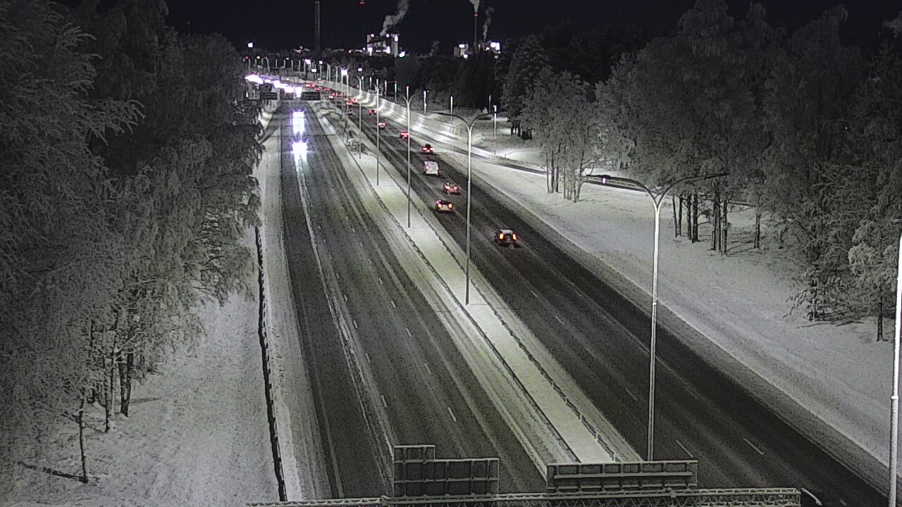 Kelikamerat Kuva Tie 4 Oulu, Kontinkangas, Oulu, Pohjois-Pohjanmaa