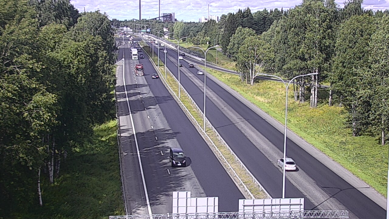 Kelikamerat Kuva Tie 4 Oulu, Kontinkangas, Oulu, Pohjois-Pohjanmaa