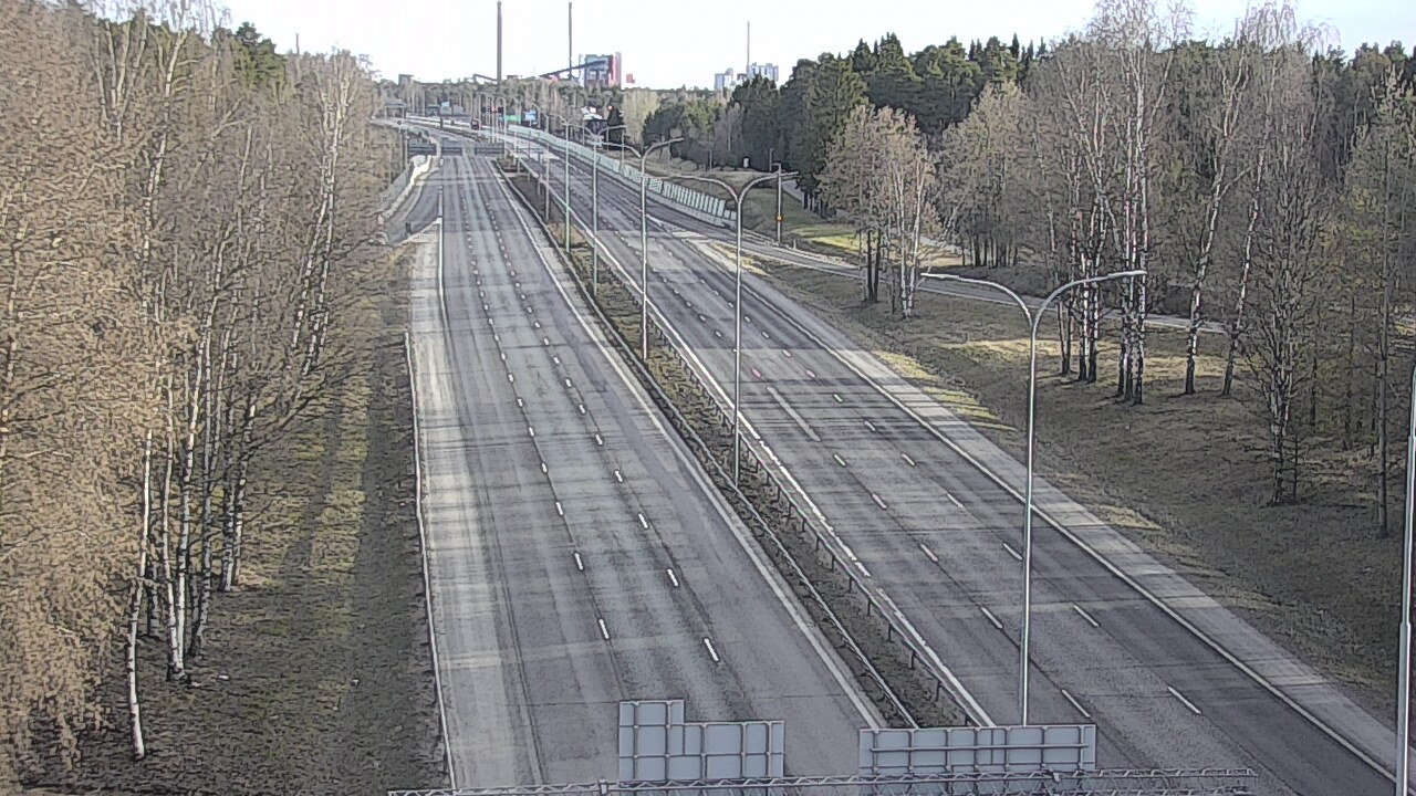 Kelikamerat Kuva Tie 4 Oulu, Kontinkangas, Oulu, Pohjois-Pohjanmaa