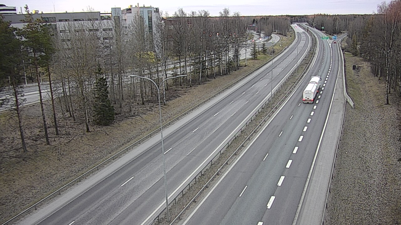 Kelikamerat Kuva Tie 4 Oulu, Kontinkangas, Oulu, Pohjois-Pohjanmaa