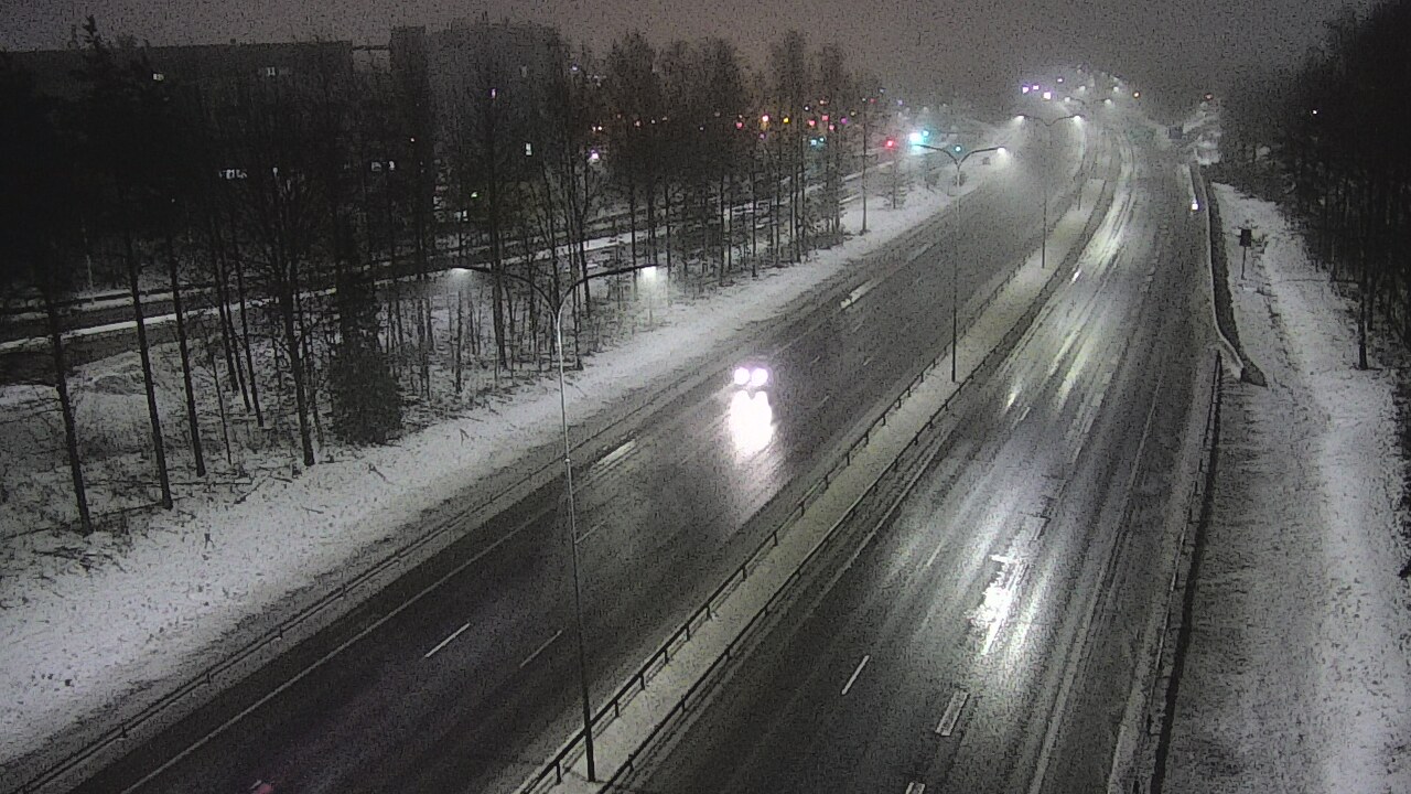 Weather Camera Image Road 4 Oulu, Kontinkangas, Oulu, Pohjois-Pohjanmaa
