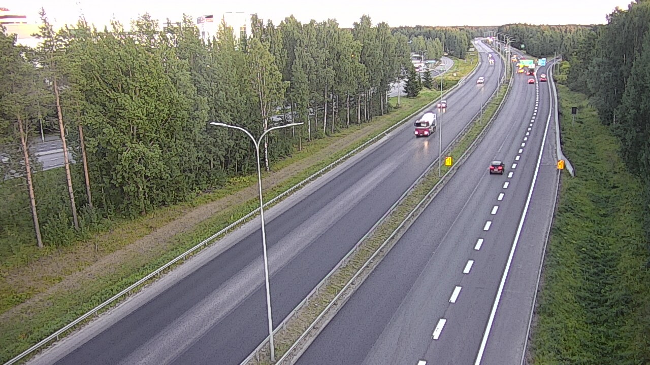 Kelikamerat Kuva Tie 4 Oulu, Kontinkangas, Oulu, Pohjois-Pohjanmaa