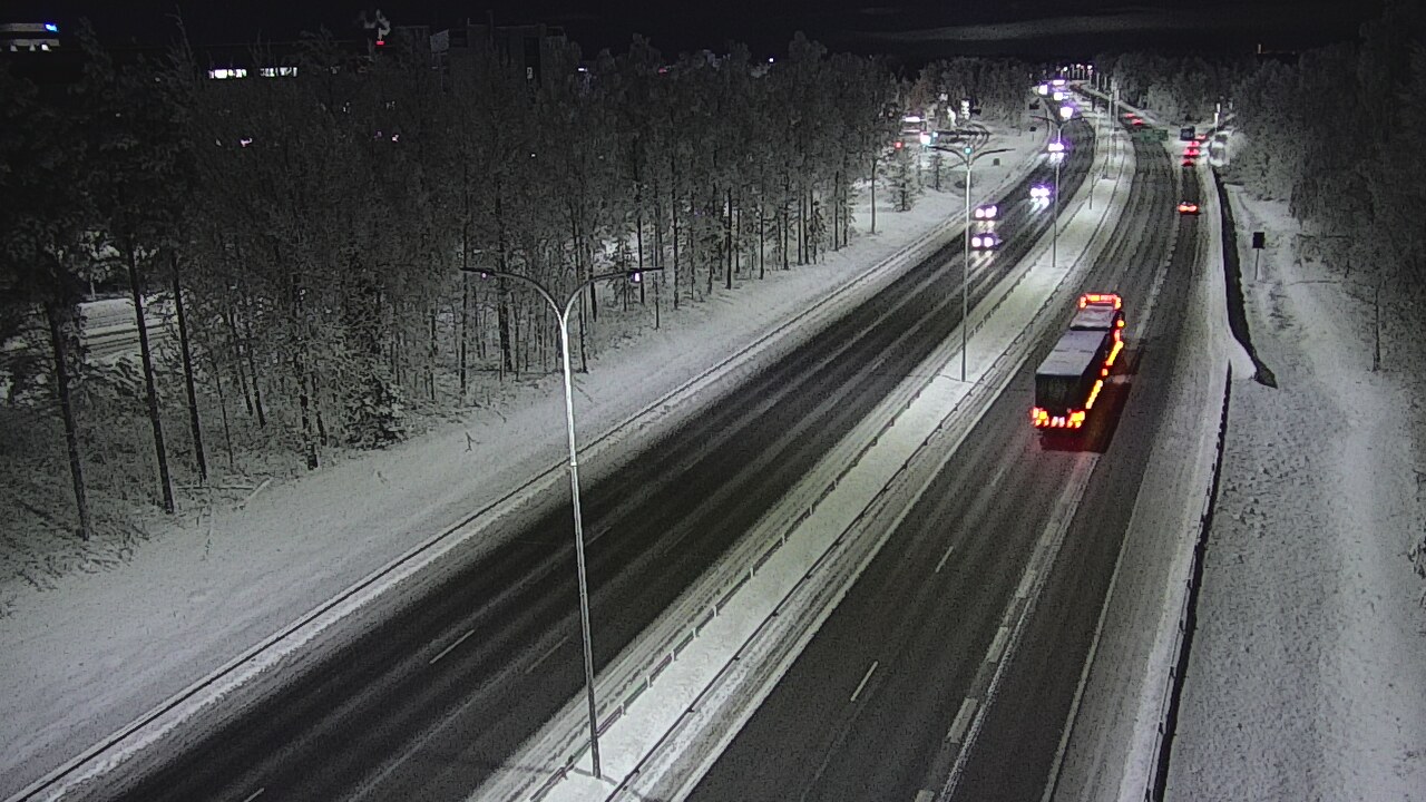 Kelikamerat Kuva Tie 4 Oulu, Kontinkangas, Oulu, Pohjois-Pohjanmaa