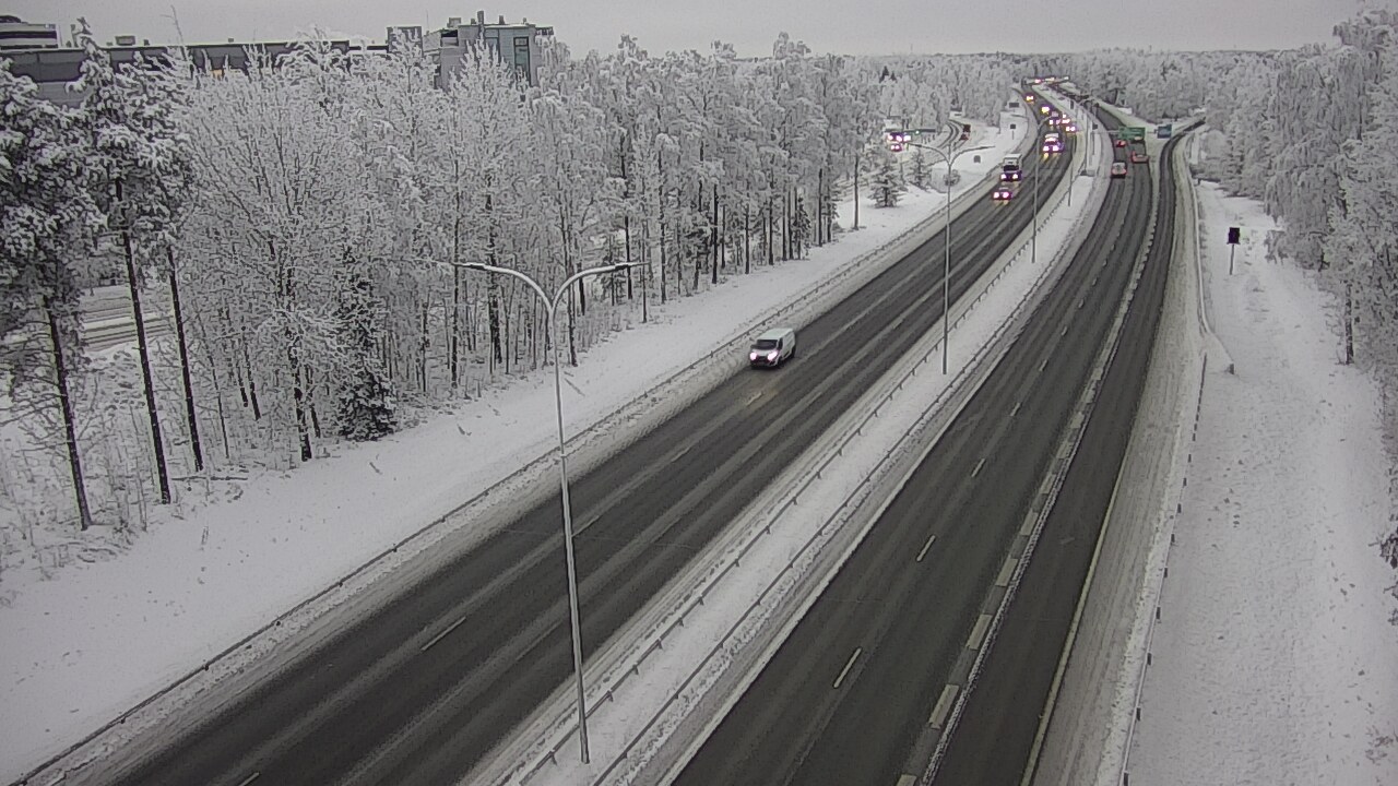 Kelikamerat Kuva Tie 4 Oulu, Kontinkangas, Oulu, Pohjois-Pohjanmaa