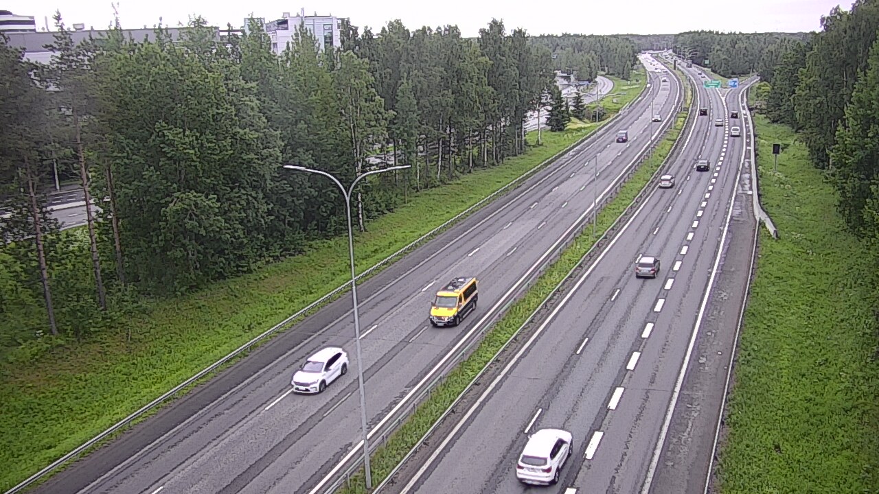 Kelikamerat Kuva Tie 4 Oulu, Kontinkangas, Oulu, Pohjois-Pohjanmaa