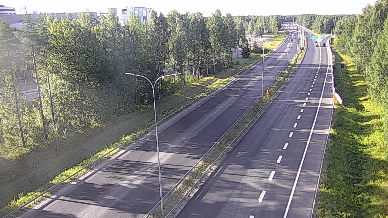 Kelikamerat Kuva Tie 4 Oulu, Kontinkangas, Oulu, Pohjois-Pohjanmaa