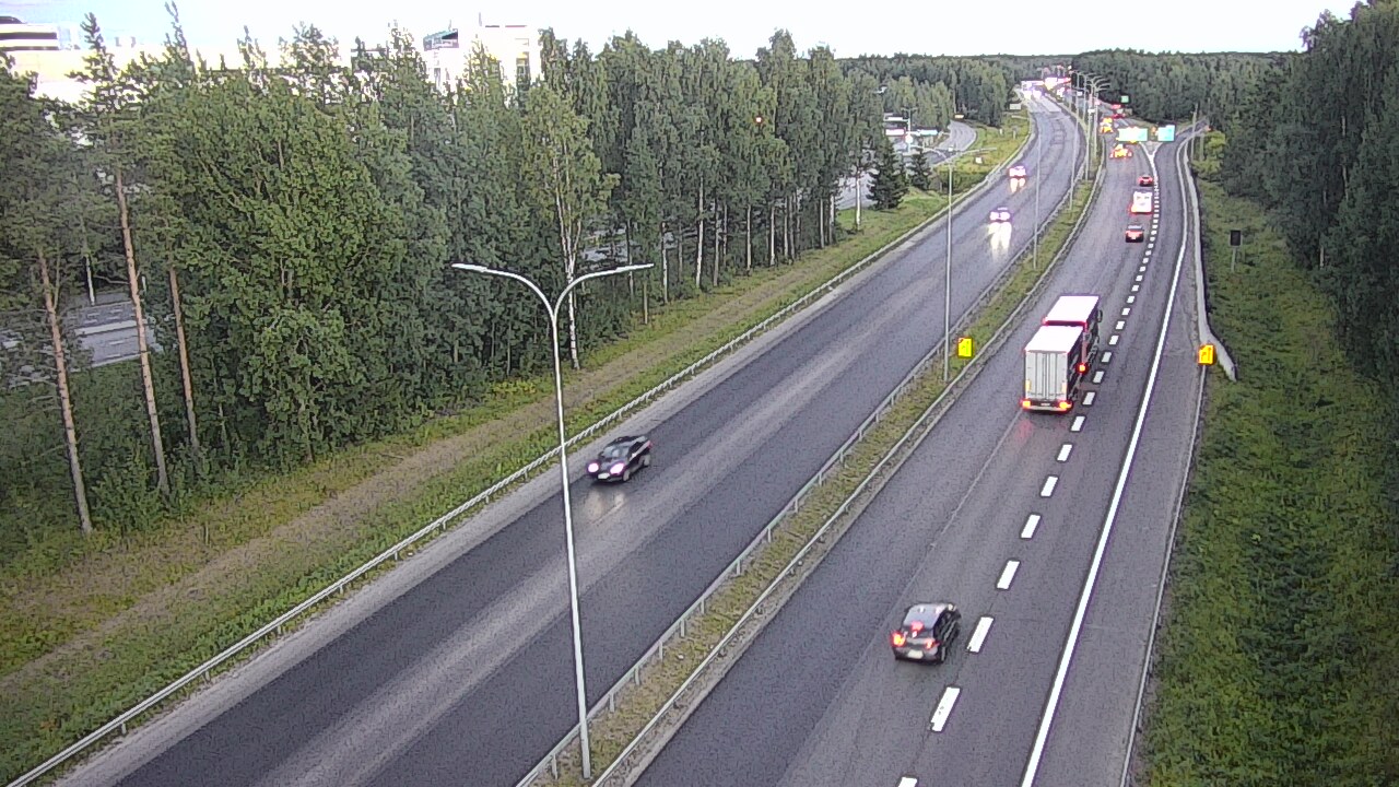 Kelikamerat Kuva Tie 4 Oulu, Kontinkangas, Oulu, Pohjois-Pohjanmaa