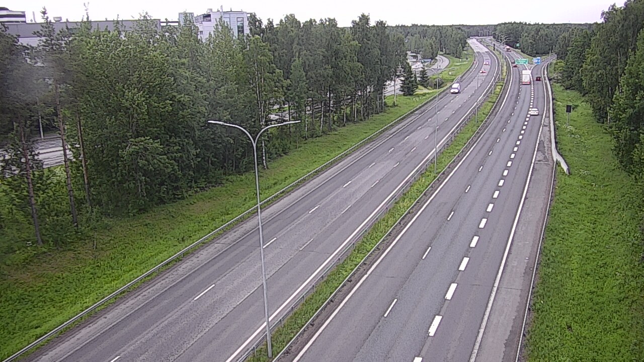 Kelikamerat Kuva Tie 4 Oulu, Kontinkangas, Oulu, Pohjois-Pohjanmaa